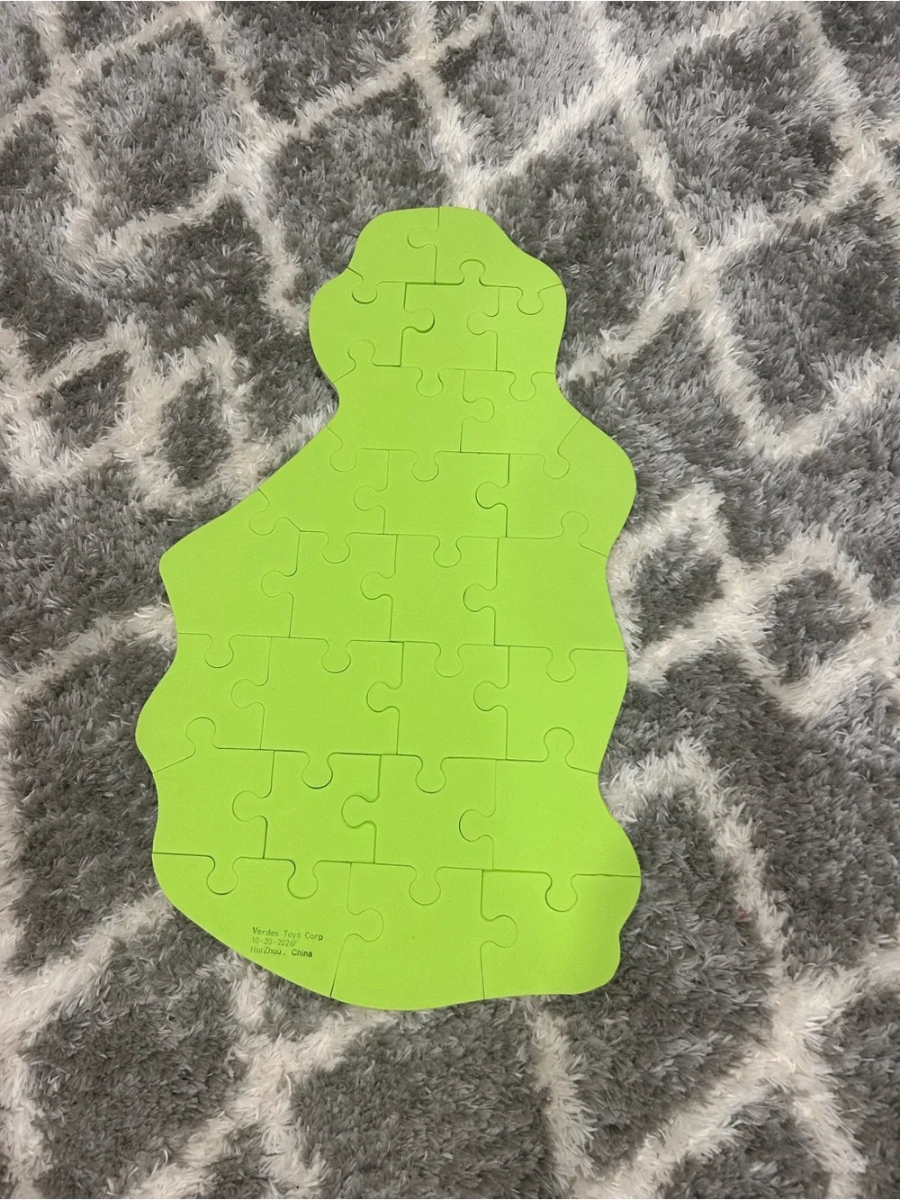 Sesame Street Elmo Yellow & Red Dog foam floor puzzle